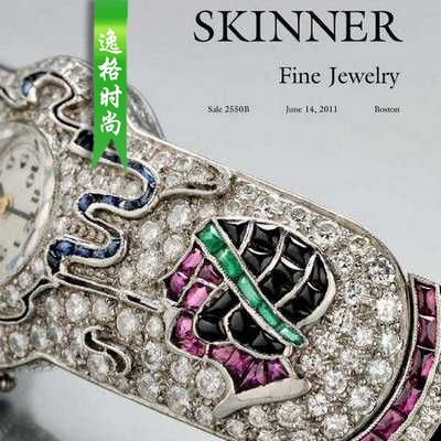 Skinner 美国珠宝首饰设计欣赏参考杂志 N2550B