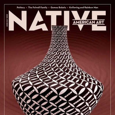 Native 北美原住民民俗珠宝古典艺术杂志6-7月号 N2407