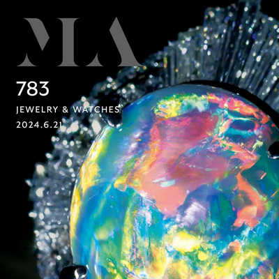 M.Auction 日本专业珠宝首饰品牌杂志7月号 N2407